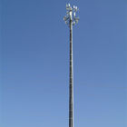 เสาสัญญาณโทรคมนาคมความสูง 30 เมตรการเชื่อมต่อแบบแปลนสำหรับแพลตฟอร์มกระจายเสียง